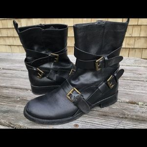 NINE WEST leather boots